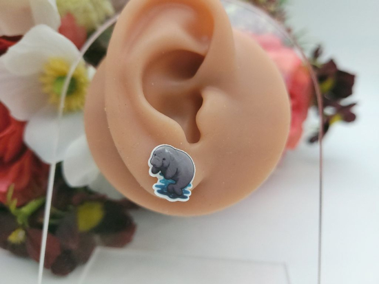 Preview: Comic Seekuh Manati Ohrstecker